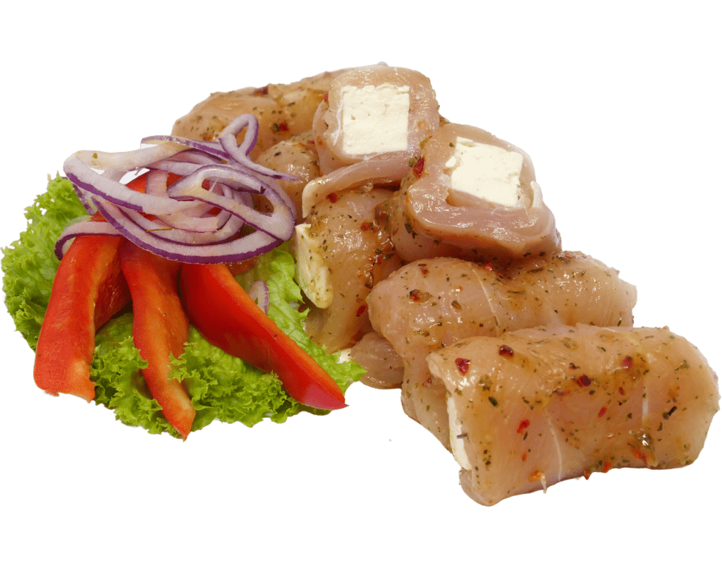 Hähnchen Feta Röllchen