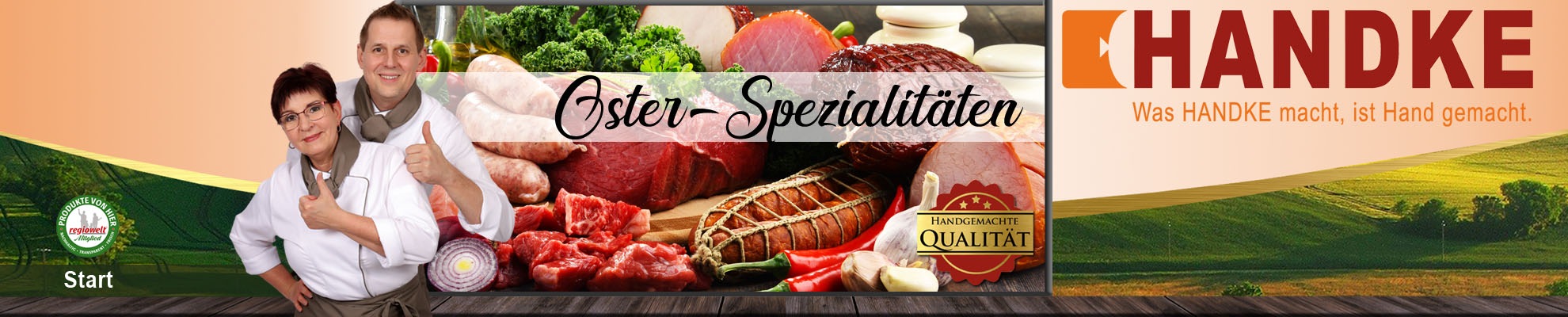 Slider Handke Start Ostern