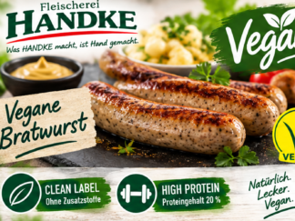 Vegane Bratwürstchen
